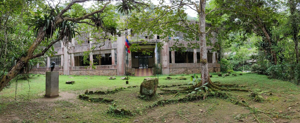 Estación Biológica de Rancho Grande, a stone research station surrounded by tropical forest in Henri Pittier National Park, Venezuela