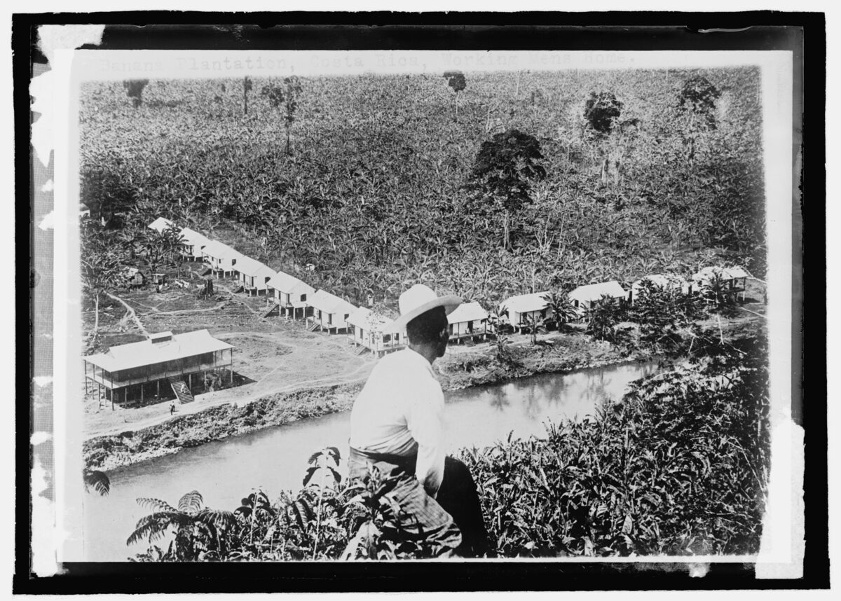 Historic banana plantation in Costa Rica